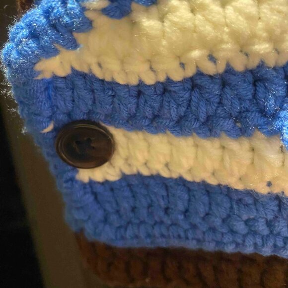 Crochet style balaclava with removable face mask - Picture 8 of 13